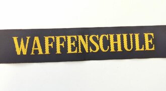 Bundesmarine, Mützenband "Waffenschule",...