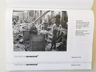 Stadtarchiv Mannheim - Nr. 1, Luftkriegsereignisse in...