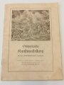 Südpfälzische Kunstausstellung in der Soldatenstadt Landau vom 20. April bis 12. Mai 1941, Maße A5, 32 Seiten