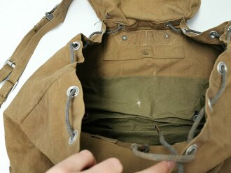 Luftwaffe Afrika Korps Tropenrucksack. Gebraucht, guter Zustand, datiert 1942