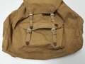 Luftwaffe Afrika Korps Tropenrucksack. Gebraucht, guter Zustand, datiert 1942