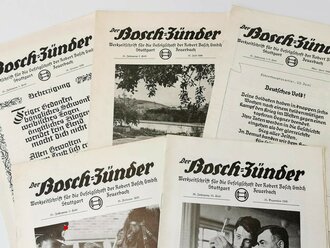 7 Ausgaben " Der Bosch Zünder"...