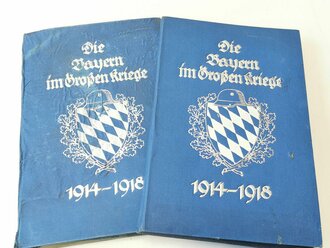 "Die Bayern im großen Kriege 1914-1918"...