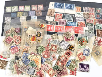 Diverse Briefmarken aus Sammlungsauflösung, Verkauf...