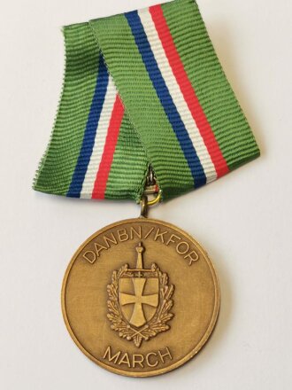 Dänemark, tragbare Medaille "DANBN/KFOR...