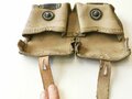 Magazintasche für K43 der Wehrmacht aus gelbem Ersatzmaterial