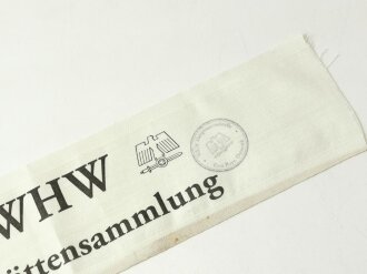 Winterhilfswerk Gau Bayr. Ostmark, Armbinde "WHW Gaststättensammlung"