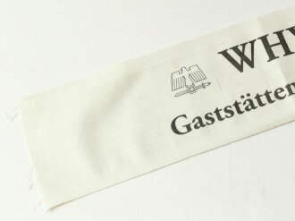 Winterhilfswerk Gau Bayr. Ostmark, Armbinde "WHW Gaststättensammlung"