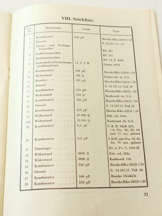 REPRODUKTION, Der 10-Watt-Sender ("a" 27,25 bis 30,30 MHz oder "b" 30,30 bis 33,35 MHz), 27 Seiten, DIN A5