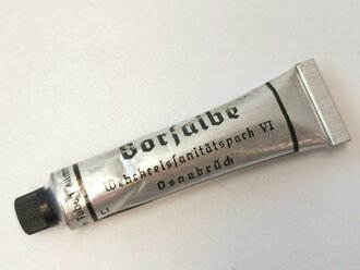 Tube "Borsalbe" Wehrmacht NUR FÜR DEKOZWECKE