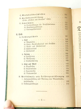 Der Deutsche Volkssport, 231 Seiten, Einband geklebt, A6