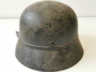 Stahlhelm Luftschutz, Originallack, ungereinigtes Stück