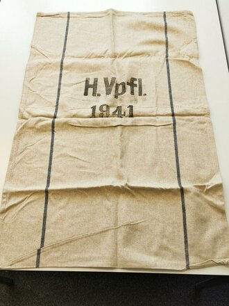 Grosser Sack für Heeresverpflegung datiert 1941, gebrauchtes Stück