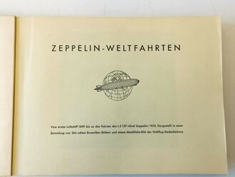 Sammelbilderalbum "Zeppelin Weltfahrten" , komplett