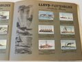 Sammelbilderalbum Lloyd Flottenbilder " Deutsche Marine" komplett