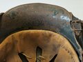 Stahlhelm Luftschutz un ungereinigtem Zundzustand