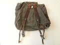 Rucksack  Luftwaffe, getragenes, ungereinigtes Stück, datiert 1939