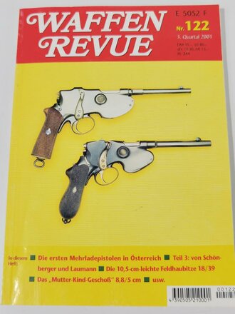 Waffen Revue Nr. 122, Die ersten Mehrladepistolen in Österreich Teil 3, gebraucht, 160 Seiten