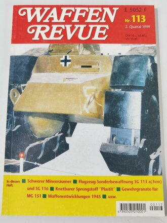 Waffen Revue Nr. 113, Schwerer Minenräumer, gebraucht, 160 Seiten