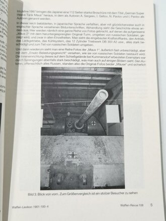 Waffen Revue Nr. 108, Eine Maus steht in Rußland, gebraucht, 160 Seiten