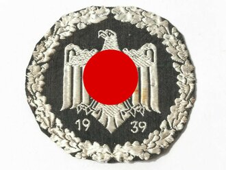 NSRL Leistungsabzeichen in silber mit Jahreszahl 1939,...