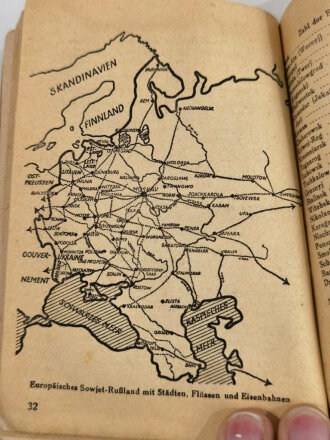 Russland Handbuch der OT, herausgegeben von der OT-Zentrale, Abt. Propaganda, 64 Seiten, gebraucht