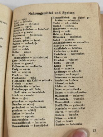 Russland Handbuch der OT, herausgegeben von der OT-Zentrale, Abt. Propaganda, 64 Seiten, gebraucht