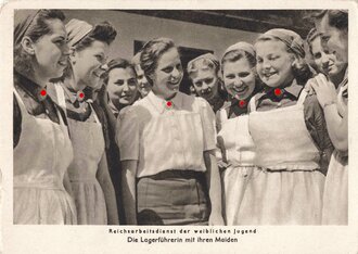 Ansichtskarte Weiblicher Reichsarbeitsdienst "Die...