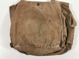 U.S. WWII musette bag, used