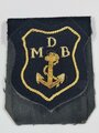 Deutschland nach 1945, Einsteckabzeichen "Deutscher Marine Bund" Breite 85mm