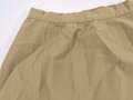 U.S. WWII, WAC Women´s Army Corps, Skirt (Summer Tropical Worsted Khaki), several small holes