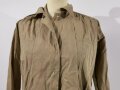 U.S. most likely WWII, Women´s Khaki Shirt, used  (Brustweite: 54 cm, Taille: 46 cm, Länge ab Schulter: 62 cm)