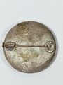 Reichsbund der Freien Schwestern und Pflegerinnen, Brosche 1. Form, klein, 33 mm, rückseitig Klebereste