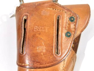 U.S. WWII, Leather Holster M1916 for Colt M1911, "BOYT 44", dated 1944, ca. 27 x 13 x 6 cm, very good condition