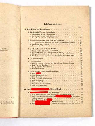 "Reichskunde", Karl Alexander Sinn, 88 Seiten,...