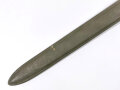 U.S. WWII, M1917 Shotgun Bayonet Scabbard, 46 cm, original paint, good condition