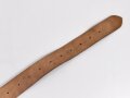 Great Britan WWI, Garrison Belt M1902, "R.W. STIBY 1917", used good condition, 121 cm long and 5 cm wide