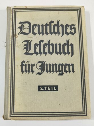 "Deutsches Lesebuch für Jungen", Teil 2,...