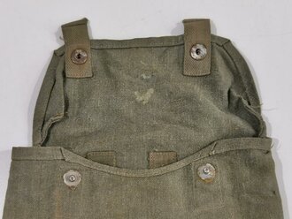 Tasche für die Gasplane der Wehrmacht, getragenes Stück