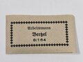 RAD, Wäscheetikett für einen Arbeitsmann, ca. 3,5 x 6 cm, Textil, neuwertig