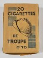 Frankreich WWII, Päckchen Zigaretten "20 Cigarettes de Troupe - Gauloises", ungeöffnet, guter Zustand