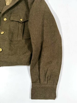 Frankreich, Indochina/Algerien, Blouson Modele 46, Gr. 42, datiert 1954, Hersteller Boyer/Paris, gestempelt, gebrauch