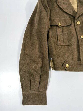 Frankreich, Indochina/Algerien, Blouson Modele 46, Gr. 42, datiert 1954, Hersteller Boyer/Paris, gestempelt, gebrauch