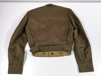 Frankreich, Indochina/Algerien, Blouson Modele 46, Gr. 42, datiert 1954, Hersteller Boyer/Paris, gestempelt, gebrauch