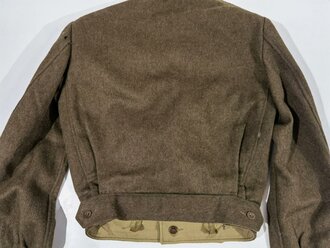 Frankreich, Indochina/Algerien, Blouson Modele 46, Gr. 42, datiert 1954, Hersteller Boyer/Paris, gestempelt, gebrauch