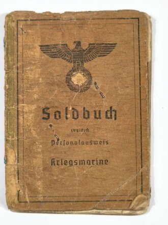 Kriegsgefangenschaft, Soldbuch eines Angehörigen der...