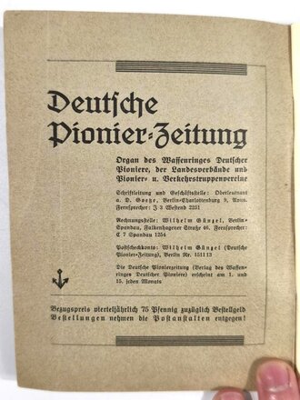 "Anschriften-Verzeichnis des Waffenringes Deutscher...