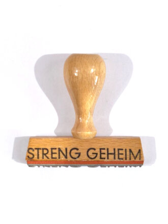 Vermutlich Bundeswehr, Stempel "STRENG GEHEIM",...