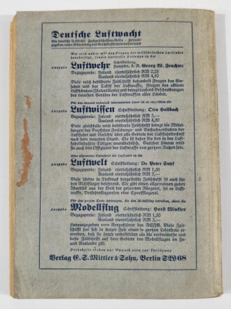 Der Dienstunterricht in der Luftwaffe, Jahrgang 1940 mit 282 Seiten, Hackenkreuz Mütze und Adler bemalt auf dem Titelbild