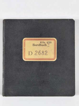 Bordbuch für das Flugzeug"D-2682" (W. No....
